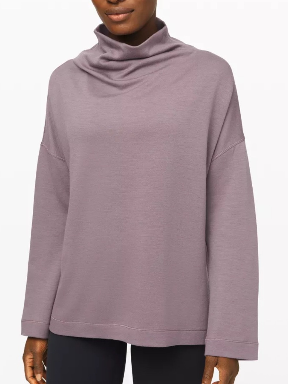 Lululemon Principal Dancer Funnel Neck Sweater - Medium